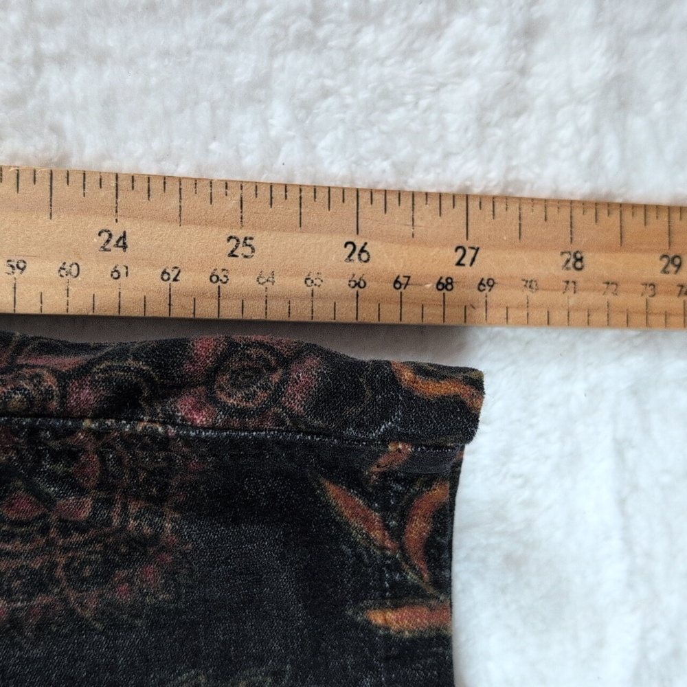 592-Nile Floral Patterned‎ Pants - Picture 5 of 6